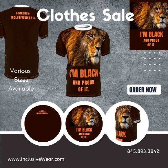 I'm Black And Proud Of It! Unisex Cut and Sew Tee - Picture 1 of 5